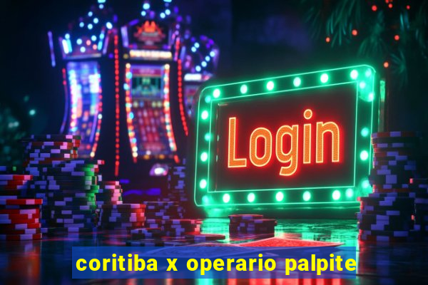 coritiba x operario palpite